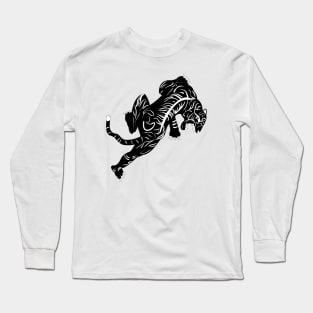 tribal tiger Long Sleeve T-Shirt